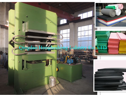 650T Yoga Mat Eva Sheet Making Machine Hydraulic Hot Press For Rubber Vulcanization