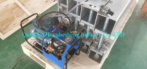 Hot Joint Press Vulcaniser / Rubber Belt Splicing Vulcanizer For Repairing Belt