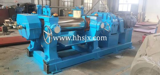 XK 400 Rubber Mixing Mill Machine 18kg 35KG Capacity For Plastic