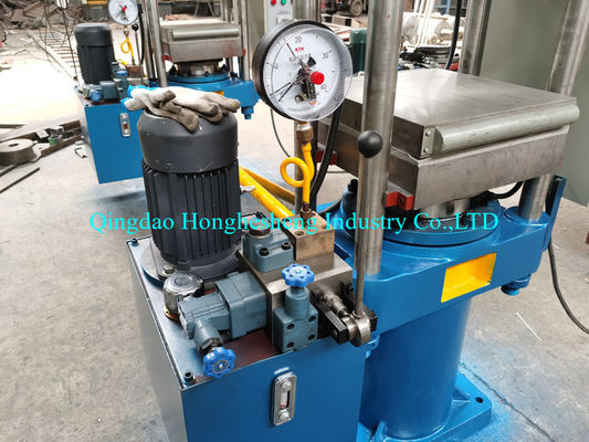 25T Rubber Silicone Hydraulic Vulcanizing Machine 4 Column Plc Control