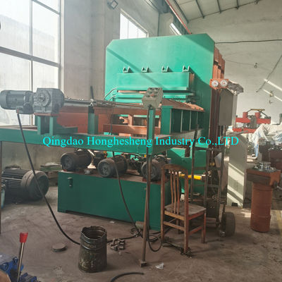 2000t Frame Structure Rubber Sheet Vulcanizing Press Machine For Rubber Car Mat
