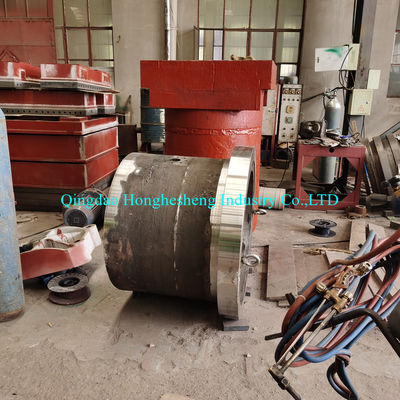 250mm Stroke 350*350mm Solid Tire Making Machine Rubber Vulcanizing Machine 2 Layer