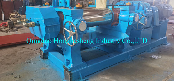 Automatic Stock Blender Rubber Open Mixing Mill Two Roll 72HS