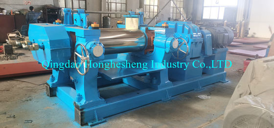 12 Inch 14 Inch Adjustable Gap Silicone Two Roll Mill for Rubber Compounding