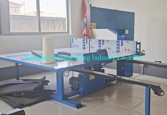 Precise Vertical Foam Cutting Machine 350mm Cutting Height 1.5kw