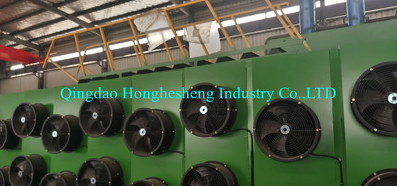 Spray Type Film Cooling Line Automatic Rubber Sheet Cooling Machine 400m/Min