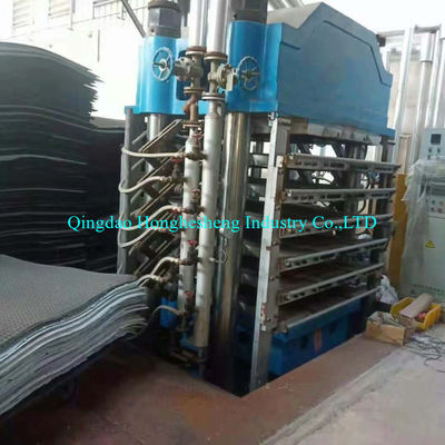 Eva Raw Rubber Sheet Embase Heat Press Machine 4 Layers