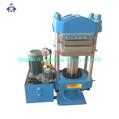 25T Rubber Silicone Hydraulic Vulcanizing Machine 4 Column Plc Control