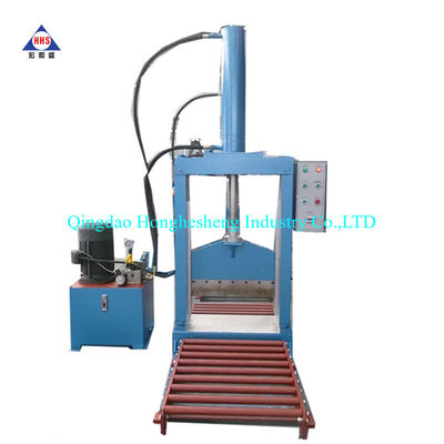 Single Cylinder Vertical Rubber Bale Cutter XQL 8T 5.5KW