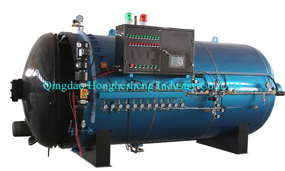 Custom SBR Thermoplastic PLC Vulcanization Tank Tire Retreading Machine