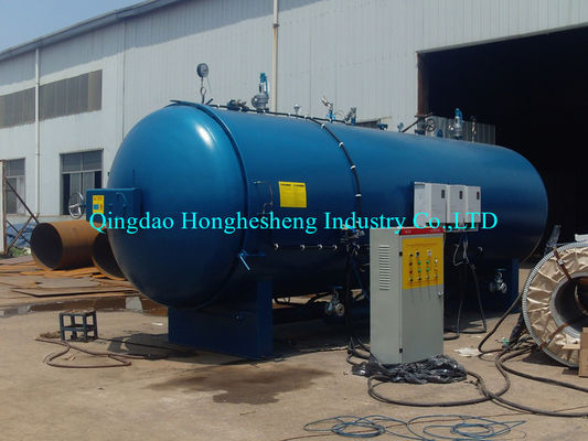 Giant Pipe Rubber Lining Indirect Steam Heating Vulcanization Tank