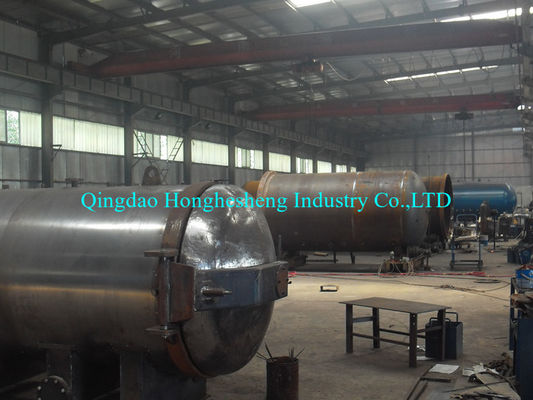 Automatic Cold Tire Refinery Vulcanization Autoclave Tank For Rubber Shoes Hose