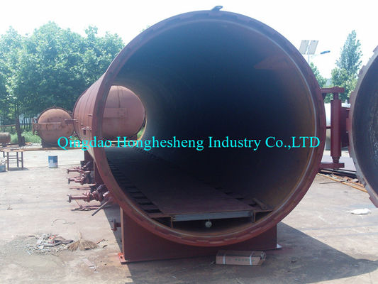 Electricity Steam Heating Vulcanization Tank 600mm To 4500mm Dia For Shoe