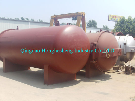 Electricity Steam Heating Vulcanization Tank 600mm To 4500mm Dia For Shoe