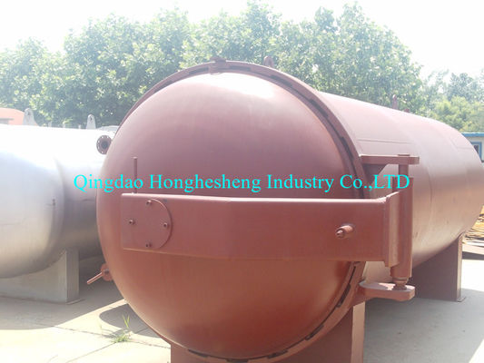 Rubber Roller Curing Autoclave Vulcanization Tank 1500mm To 4700mm 0.65MPa