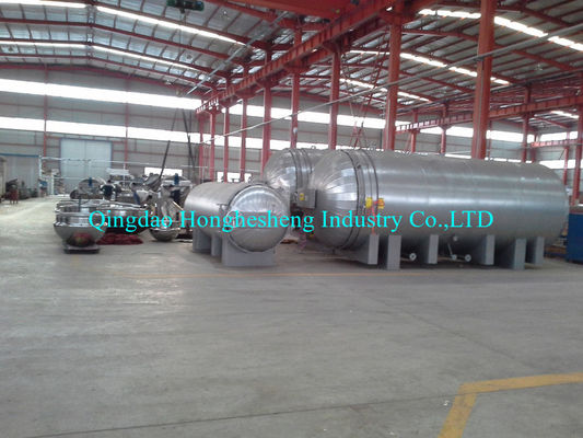 Automatic Vertical Steam Vulcanizing Curing Chamber Diameter 1.5m 4.5m