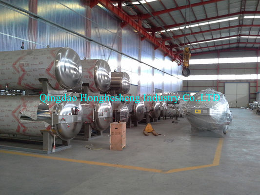 Automatic Cold Tire Refinery Vulcanization Autoclave Tank For Rubber Shoes Hose