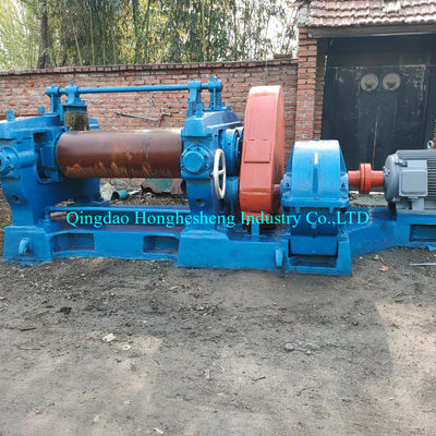 450V Second Hand Used Rubber Open Mill Two Roll Mixing Mill Machine