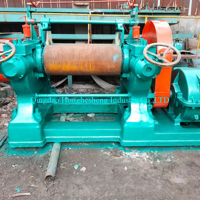 55KW Second Hand Two Roll Open Mill Rubber Mixing Banbury Machine Rubber Mixer