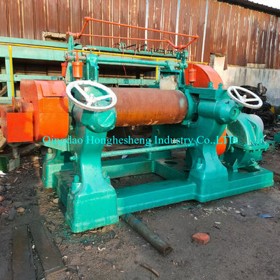 55KW Second Hand Two Roll Open Mill Rubber Mixing Banbury Machine Rubber Mixer