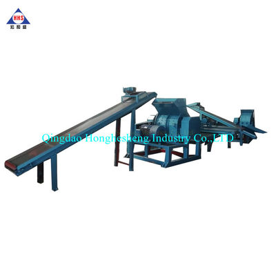 16cm Green Scrap Rubber Steel Separator Raw Rubber Steel Wire Separator Machine
