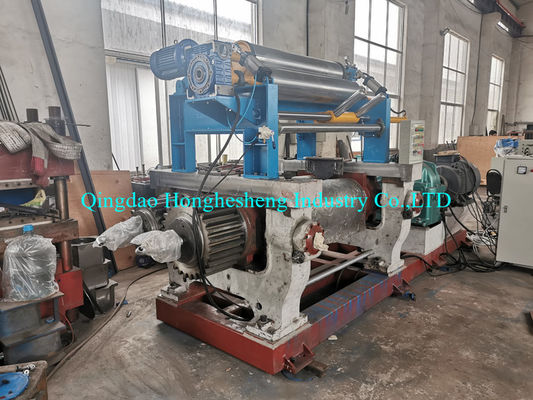 XK-450 Automatic Stock Blender Two Roll Open Mixing Mill / Rubber Mixing Mill / Open Mixer