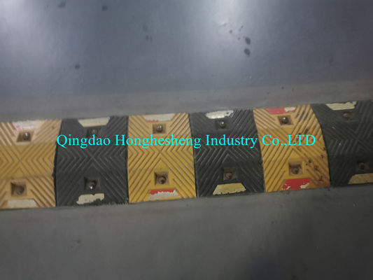 750*850*2 Frame Rubber Traffic Speed Bump Molding Press Speed Hump Making Machine