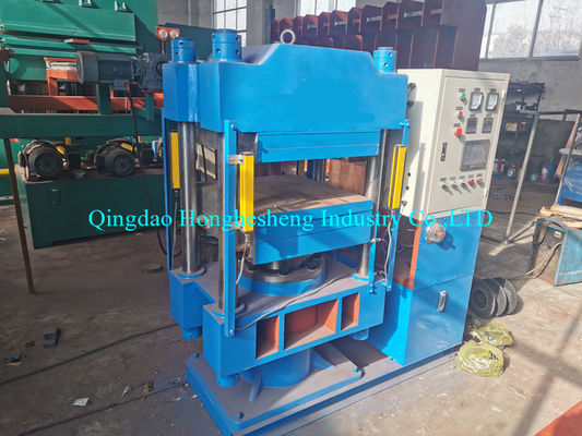 SBR Rubber Flange Gasket Plate Vulcanizing Press Machine 4 Layers