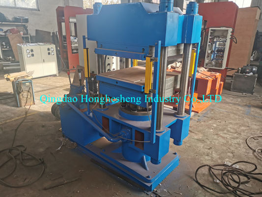 SBR Rubber Flange Gasket Plate Vulcanizing Press Machine 4 Layers