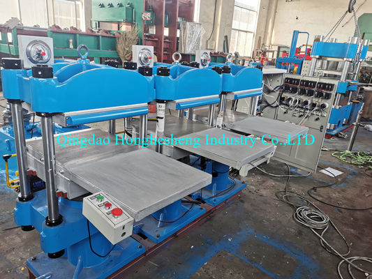 PLC Control Hydraulic Rubber Products Vulcanizing Press/Manual Push-Pull Mode Vulcanizer/Rubber Mat and O-ring Making Ma