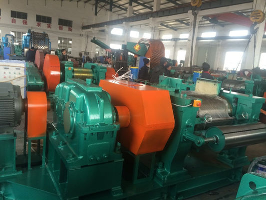 High Tenacity 400mm Double Roll Waste Rubber Refining Mill Reclaimed Rubber Machine