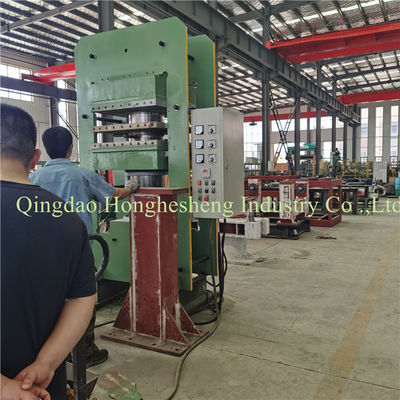 750*850*2 Frame Rubber Traffic Speed Bump Molding Press Speed Hump Making Machine