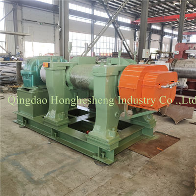 Cast Iron Rubber Cracker Mill 380V 50HZ For Waste Tyre Recycling Plant