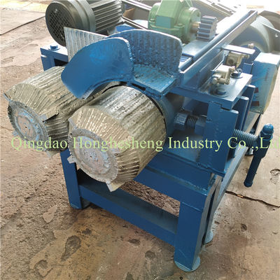 Waste Tire Recycling Line Semi Automatic For Rubber Blocks And Crumb Producing