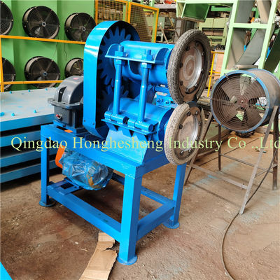 Fast Speed 1440r/Min Waste Tire Strip Cutter Semi Automatic
