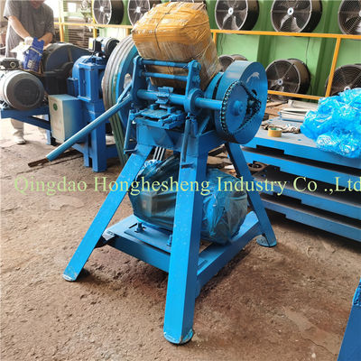 Waste Tire Recycling Line Semi Automatic For Rubber Blocks And Crumb Producing