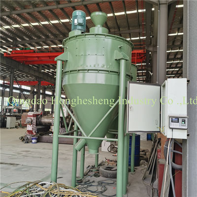 5-10 Mesh Vibrating Screen Waste Tyre Recycling Machine For Fiber Separator
