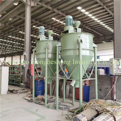 5-10 Mesh Vibrating Screen Waste Tyre Recycling Machine For Fiber Separator