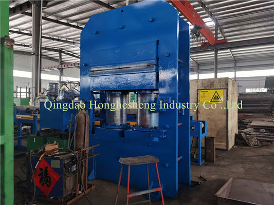 1500*500mm Plate Vulcanizing Press Speed Bump Making Machine 1 Layer Electric Heating
