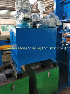 1500*500mm Plate Vulcanizing Press Speed Bump Making Machine 1 Layer Electric Heating