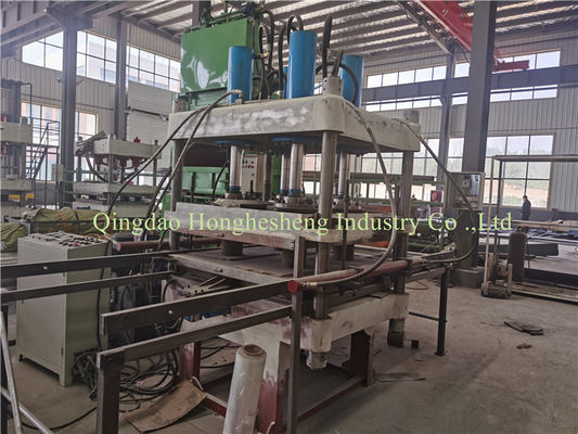 Rubber Floor Tile Making Machine Rubber Tile Vulcanizing Press Machine For Moulding