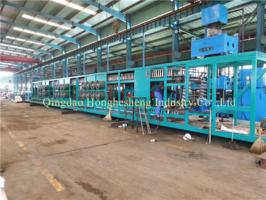 Rubber Sheet Batch Off Cooling Machine Line 400m/min PLC auto control