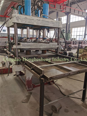 200T 5.5KW Rubber Tile Making Machine Rubber Foor Mat Vulcanizer Machine