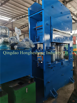 Car Mat Conveyor Belt Plate Vulcanizing Press Rubber Compression Molding Machine