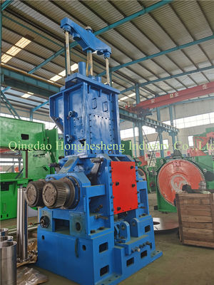 Devulcanizing Reclaimed Rubber Kneading Machine 140 Degree Tilting Angle