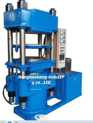 SBR Rubber Flange Gasket Plate Vulcanizing Press Machine 4 Layers