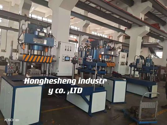 Brake Disc Pad Hydraulic Press Machine 100 Ton 300T Same Density Molding