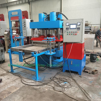 Down Stroke Type Rubber Interlock Brick Making Machine 120T