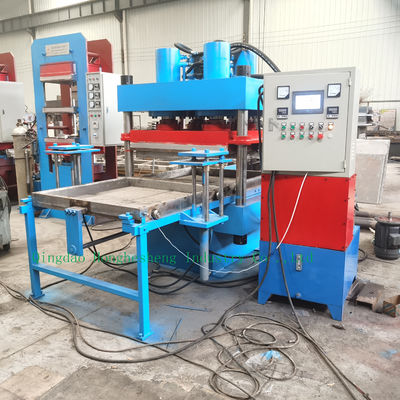 Vulcanized Rubber Tile Press Machine For Waste Tire Recycling