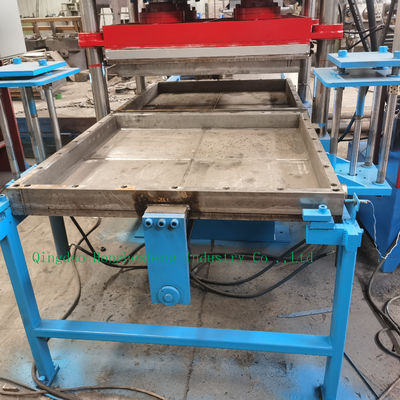 Down Stroke Type Rubber Interlock Brick Making Machine 120T